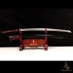 Handforged T10 Steel Mirror Polished Katana with Black Glossy Saya Handforged T10 Steel Mirror Polished Katana with Black Glossy Saya