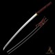 Handforged T10 Steel Mirror Polished Katana with Black Glossy Saya Handforged T10 Steel Mirror Polished Katana with Black Glossy Saya