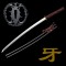 Handforged T10 Steel Mirror Polished Katana with Black Glossy Saya