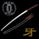 Handforged T10 Steel Mirror Polished Katana with Black Glossy Saya Handforged T10 Steel Mirror Polished Katana with Black Glossy Saya