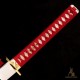 Premium T10 Shinogi-Zukuri Katana – Hand-Forged Japanese Sword, Custom Engravings, Red Tsuka-Ito