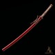 Premium 1095 Folded Steel Shinogi-Zukuri Katana with Double Hi Groove – Mirror Polished Japanese Sword, Brown Tsuka-Ito, Custom Engravings Premium 1095 Folded Steel Shinogi-Zukuri Katana with Double Hi Groove – Mirror Polished Japanese Sword, Brown Tsuka-Ito, Custom Engravings