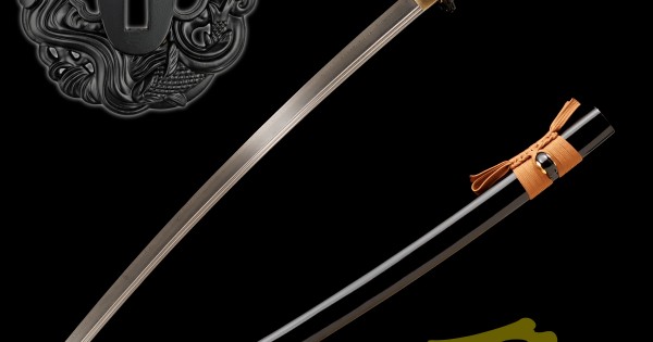 Custom 1095 Folded Steel Katana Sword | Shinogi-Zukuri Blade with