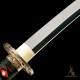 Premium T10 Hand-Forged Katana – Black Dragon Warrior Full Tang Japanese Sword with Red Rayskin & Mirror Polished Blade Premium T10 Hand-Forged Katana – Black Dragon Warrior Full Tang Japanese Sword with Red Rayskin & Mirror Polished Blade