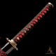 Premium T10 Hand-Forged Katana – Black Dragon Warrior Full Tang Japanese Sword with Red Rayskin & Mirror Polished Blade Premium T10 Hand-Forged Katana – Black Dragon Warrior Full Tang Japanese Sword with Red Rayskin & Mirror Polished Blade