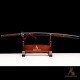 Premium T10 Hand-Forged Katana – Black Dragon Warrior Full Tang Japanese Sword with Red Rayskin & Mirror Polished Blade Premium T10 Hand-Forged Katana – Black Dragon Warrior Full Tang Japanese Sword with Red Rayskin & Mirror Polished Blade