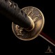 1095 Folded Steel Red Blade Katana with Tiger Tsuba 1095 Folded Steel Red Blade Katana with Tiger Tsuba