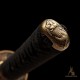 1095 Folded Steel Red Blade Katana with Tiger Tsuba 1095 Folded Steel Red Blade Katana with Tiger Tsuba