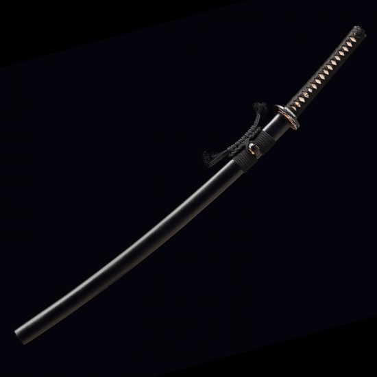 Hand Forged 1095 Folded Steel Katana – Choji Hamon, Lion Theme Brass Fittings, Hazuya Polish | Full Tang Samurai Sword Hand Forged 1095 Folded Steel Katana – Choji Hamon, Lion Theme Brass Fittings, Hazuya Polish | Full Tang Samurai Sword