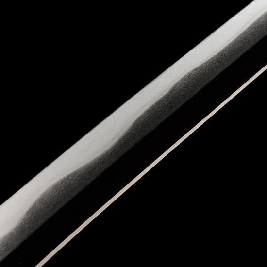 Handmade T10 Steel Katana with Genuine Notare Hamon and Brass Flower Fittings Handmade T10 Steel Katana with Genuine Notare Hamon and Brass Flower Fittings