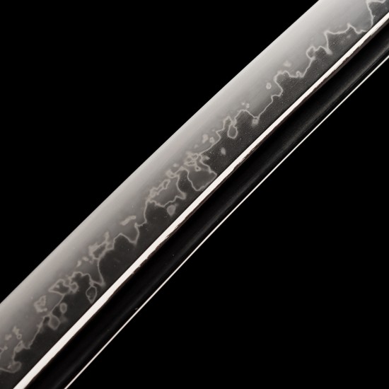 Hand Forged T10 Steel Katana with Genuine Choji Hamon – Handmade Japanese Samurai Sword Hand Forged T10 Steel Katana with Genuine Choji Hamon – Handmade Japanese Samurai Sword