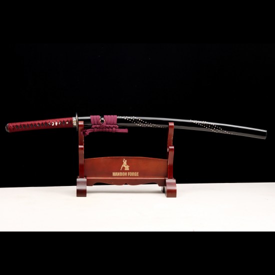 Kobuse Steel Katana with Gunome Hamon Handmade Japanese Sword Kobuse Steel Katana with Gunome Hamon Handmade Japanese Sword