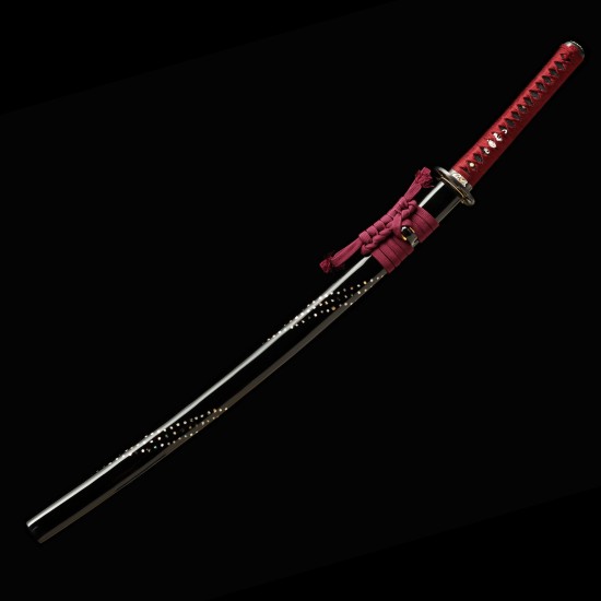 Kobuse Steel Katana with Gunome Hamon Handmade Japanese Sword Kobuse Steel Katana with Gunome Hamon Handmade Japanese Sword