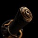 Hand Forged T10 Steel Katana with Genuine Notare Hamon and Coiled Snake Brass Fittings Hand Forged T10 Steel Katana with Genuine Notare Hamon and Coiled Snake Brass Fittings