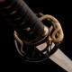 Hand Forged T10 Steel Katana with Genuine Notare Hamon and Coiled Snake Brass Fittings Hand Forged T10 Steel Katana with Genuine Notare Hamon and Coiled Snake Brass Fittings