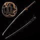 Hand Forged T10 Steel Katana with Genuine Notare Hamon and Coiled Snake Brass Fittings Hand Forged T10 Steel Katana with Genuine Notare Hamon and Coiled Snake Brass Fittings