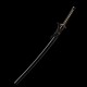 Hand Forged T10 Steel Katana with Genuine Notare Hamon and Coiled Snake Brass Fittings Hand Forged T10 Steel Katana with Genuine Notare Hamon and Coiled Snake Brass Fittings