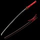 Hand Forged T10 Steel Katana with Genuine Notare Hamon and Plum Blossom Fittings Hand Forged T10 Steel Katana with Genuine Notare Hamon and Plum Blossom Fittings