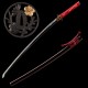 Hand Forged T10 Steel Katana with Genuine Notare Hamon and Plum Blossom Fittings Hand Forged T10 Steel Katana with Genuine Notare Hamon and Plum Blossom Fittings