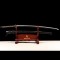 Hand Forged T10 Steel Katana with Genuine Notare Hamon and Gold Dragon Fittings | HanBon Forge