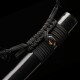 Hand-Forged T10 Steel Katana with Genuine Notare Hamon and Wave-Themed Fittings Hand-Forged T10 Steel Katana with Genuine Notare Hamon and Wave-Themed Fittings