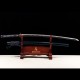 Hand-Forged T10 Steel Katana with Genuine Notare Hamon & Nami Fittings Hand-Forged T10 Steel Katana with Genuine Notare Hamon & Nami Fittings