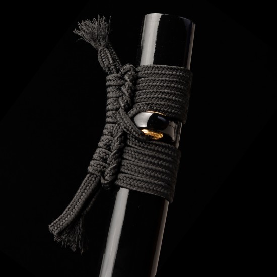 Hand-Forged T10 Steel Katana with Dragon Engraving, Mirror Polish & Dragon-Themed Fittings Hand-Forged T10 Steel Katana with Dragon Engraving, Mirror Polish & Dragon-Themed Fittings