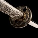 Hand-Forged T10 Steel Katana with Dragon Engraving, Mirror Polish & Dragon-Themed Fittings Hand-Forged T10 Steel Katana with Dragon Engraving, Mirror Polish & Dragon-Themed Fittings