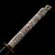 Hand-Forged T10 Steel Katana with Dragon Engraving, Mirror Polish & Dragon-Themed Fittings Hand-Forged T10 Steel Katana with Dragon Engraving, Mirror Polish & Dragon-Themed Fittings