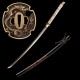 Hand-Forged T10 Steel Katana with Dragon Engraving, Mirror Polish & Dragon-Themed Fittings Hand-Forged T10 Steel Katana with Dragon Engraving, Mirror Polish & Dragon-Themed Fittings