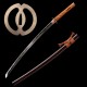 Hand-Forged T10 Steel Katana with Genuine Midare Hamon and Brass Musashi Fittings Hand-Forged T10 Steel Katana with Genuine Midare Hamon and Brass Musashi Fittings