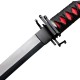Handmade Bleach Ichigo Kurosaki Bankai Tensa Zangetsu Katana Sword – Black 1095 High Carbon Steel Anime Replica Handmade Bleach Ichigo Kurosaki Bankai Tensa Zangetsu Katana Sword – Black 1095 High Carbon Steel Anime Replica