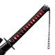 Handmade Bleach Ichigo Kurosaki Bankai Tensa Zangetsu Katana Sword – Black 1095 High Carbon Steel Anime Replica Handmade Bleach Ichigo Kurosaki Bankai Tensa Zangetsu Katana Sword – Black 1095 High Carbon Steel Anime Replica