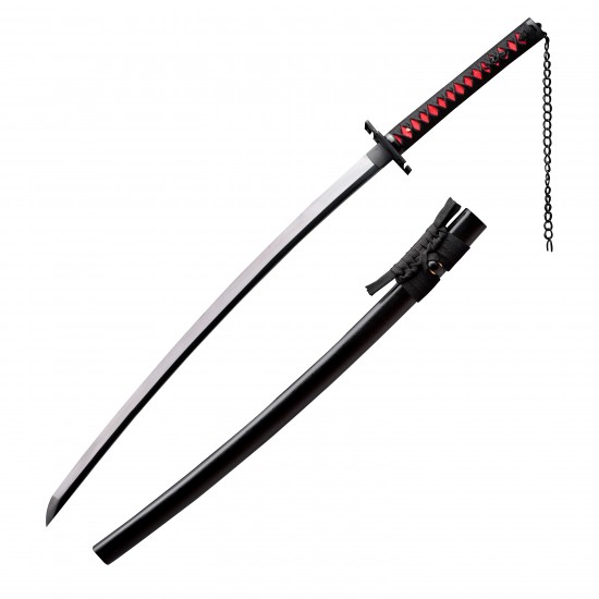 Handmade Bleach Ichigo Kurosaki Bankai Tensa Zangetsu Sword 1095 Carbon Steel Katana Replica Handmade Bleach Ichigo Kurosaki Bankai Tensa Zangetsu Sword 1095 Carbon Steel Katana Replica