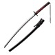 Handmade Bleach Ichigo Kurosaki Bankai Tensa Zangetsu Sword 1095 Carbon Steel Katana Replica Handmade Bleach Ichigo Kurosaki Bankai Tensa Zangetsu Sword 1095 Carbon Steel Katana Replica