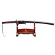 Handmade Bleach Ichigo Kurosaki Bankai Tensa Zangetsu Sword 1095 Carbon Steel Katana Replica Handmade Bleach Ichigo Kurosaki Bankai Tensa Zangetsu Sword 1095 Carbon Steel Katana Replica