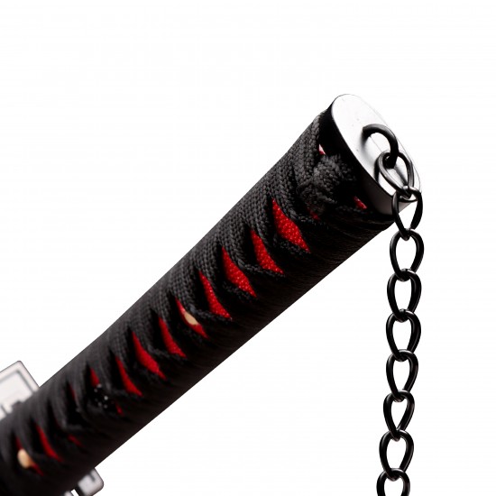 Handmade Bleach Ichigo Kurosaki Bankai Tensa Zangetsu Sword 1095 Carbon Steel Katana Replica Handmade Bleach Ichigo Kurosaki Bankai Tensa Zangetsu Sword 1095 Carbon Steel Katana Replica