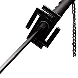 Handmade Bleach Ichigo Kurosaki Bankai Tensa Zangetsu Sword 1095 Carbon Steel Katana Replica