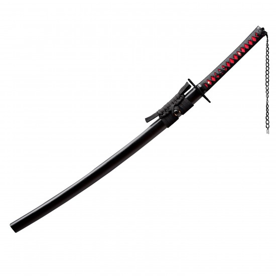 Handmade Bleach Ichigo Kurosaki Bankai Tensa Zangetsu Sword 1095 Carbon Steel Katana Replica Handmade Bleach Ichigo Kurosaki Bankai Tensa Zangetsu Sword 1095 Carbon Steel Katana Replica