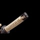 Hand-Forged T10 Steel Katana with Genuine Choji Hamon & Black Iron Mokkō Tsuba