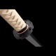 Hand-Forged T10 Steel Katana with Genuine Choji Hamon & Black Iron Mokkō Tsuba