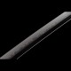Hand-Forged T10 Steel Katana with Genuine Choji Hamon & Black Iron Mokkō Tsuba