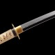 Hand-Forged T10 Steel Katana with Genuine Choji Hamon & Brass Mokkō Tsuba