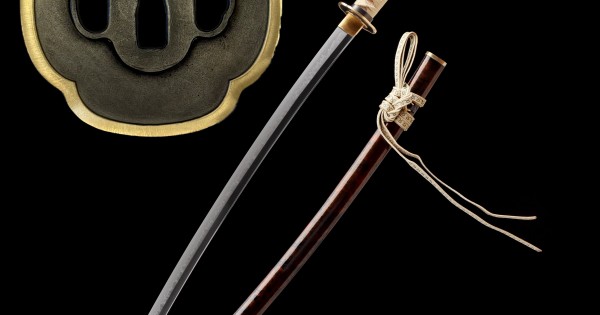 Hand-Forged T10 Steel Katana with Genuine Choji Hamon & Brass