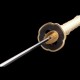 Hand-Forged T10 Steel Katana with Genuine Choji Hamon & Brass Mokkō Tsuba
