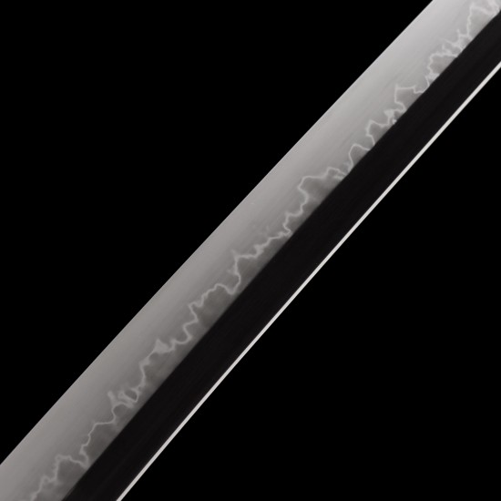 Hand Forged T10 Steel Katana with Genuine Choji Hamon | HanBon Forge