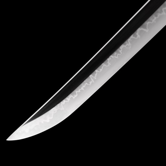 Hand Forged T10 Steel Katana with Genuine Choji Hamon | HanBon Forge