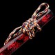 Hand Forged T10 Katana with Genuine Choji Hamon and Plum Blossom Fittings