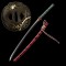 Hand Forged T10 Katana with Genuine Choji Hamon and Plum Blossom Fittings