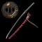 Hand Forged T10 Katana with Genuine Choji Hamon and Plum Blossom Fittings
